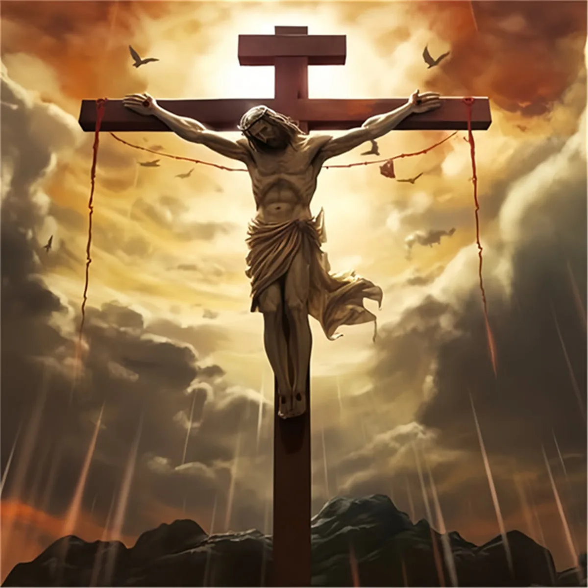 

Пазлы для взрослых 500 1000 шт. Пазлы Иисус молится Птицы Формация Деревянные игрушки для всей семьи Подарок для современного дома