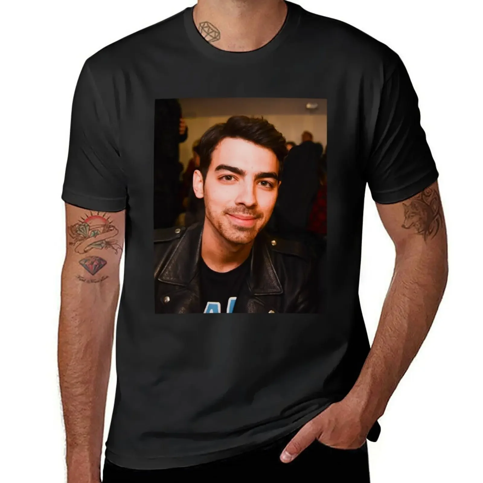 joe jonas T-Shirt sublime oversized t shirt cotton graphic tees compression shirt men