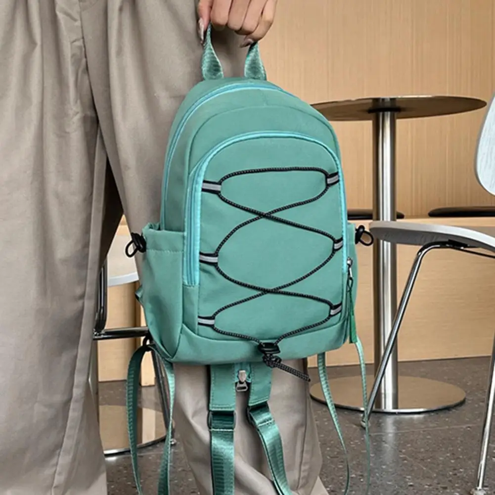 Wasser abweisende Schult asche wasser abweisende Umhängetasche mit reflektieren dem Streifen-Anti-Diebstahl-Design-Mehrzweck rucksack