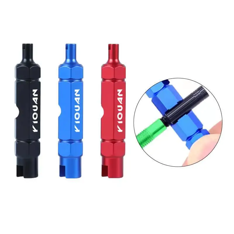 AliExpress ESLNF 3-in-1 Bike Multifunctional Valve Core Remover Tool Wrench Spanner For AV And SV Bicycle Repair Tools Bicycle Accessories