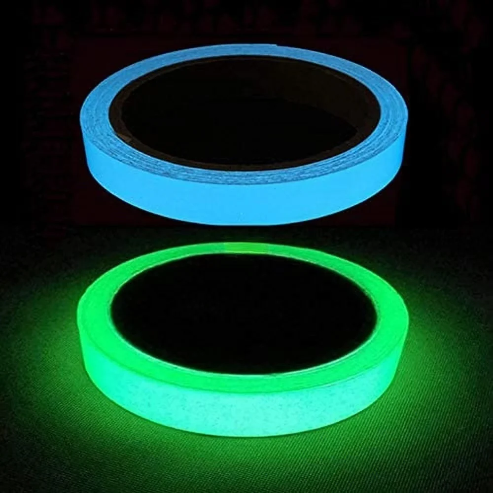 

Glow-in-the-Dark Gaffer Tape–Neon Fluorescent, Luminous Reflective, High Visibility for Cinema,Stages & Dark Areas Warning Tape