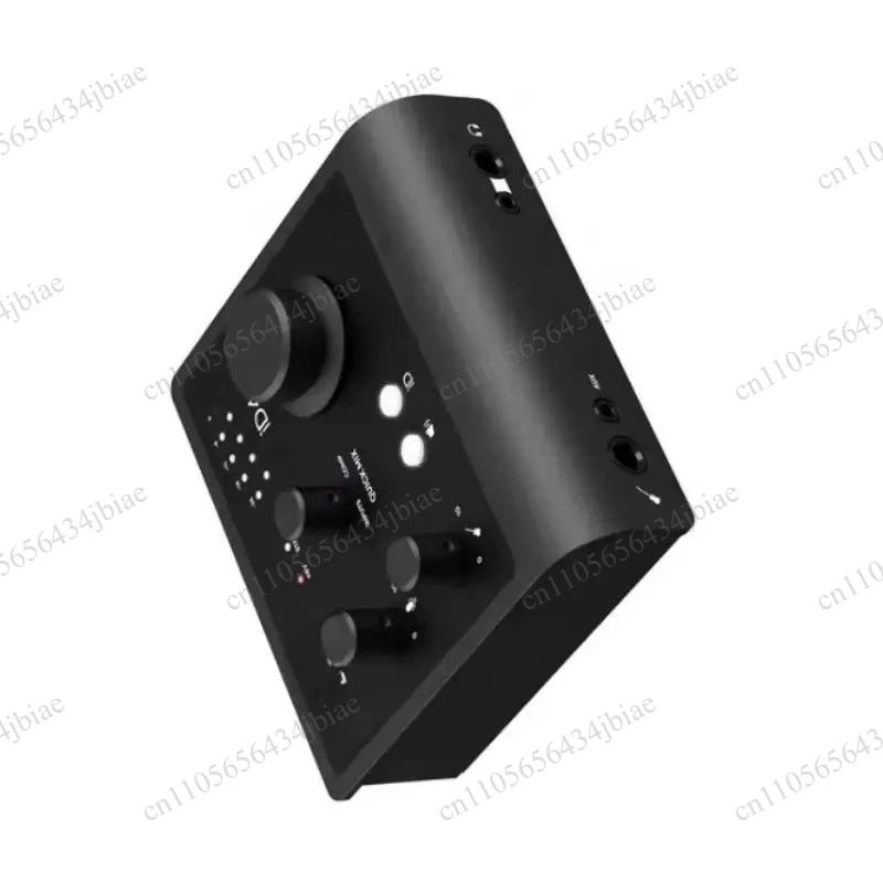 Stream OTG console microphone preamplifier 6 in 4 out live audio interfaces with XLR microphone input