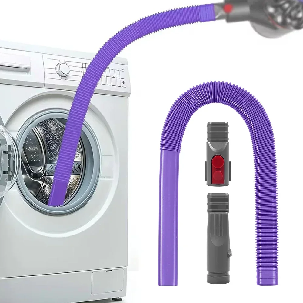 Peças de limpeza de mangueira secador kit de limpeza de ventilação para dyson v6 v7 v8 v10 v11 v15 aspirador de pó removedor de fiapos substituição de mangueira de vácuo