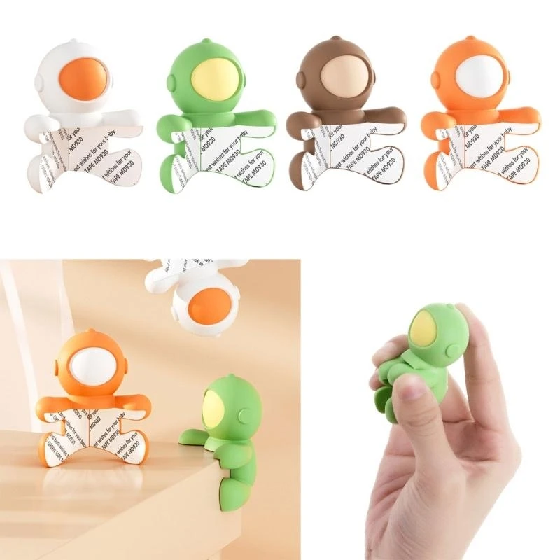 J15U 4 قطع من واقيات الحواف وواقيات الزوايا وحواف الأثاث