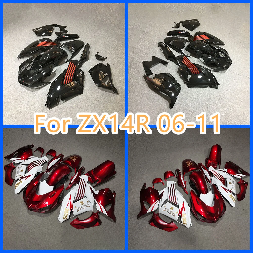 

Fairings for KAWASAKI ZX14R 06 07 08 09 10 11 ZX-14R 2006 2007 2008 2009 2010 2011 Body Repair Aftermarket Parts