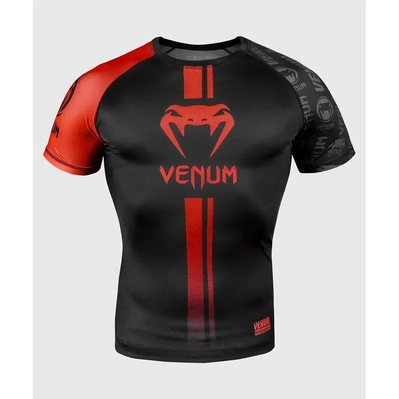 Men's Compression Short Sleeve Sports T Shirt for Training Running Basketball Breathable Quick Dry Elastic Fitness Tee