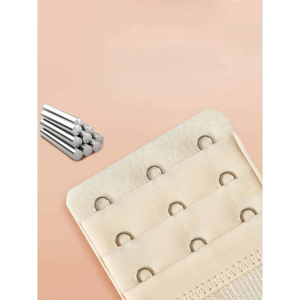 Elastic 3 Row 3 Button Extension Buckle Lingerie Hook Full Cotton Anti-Slip Hook Comfortable Fit Bra Hook Underwear Hook