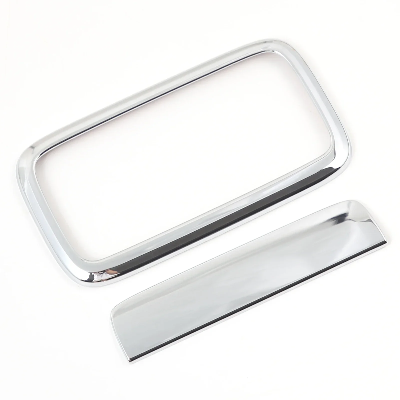 For Daihatsu Atrai/Hijet Cargo 2022 ABS Chrome Car Rear Trunk Tailgate Door Grab Handle Bowl Cover Trim Sticker Car Accessories