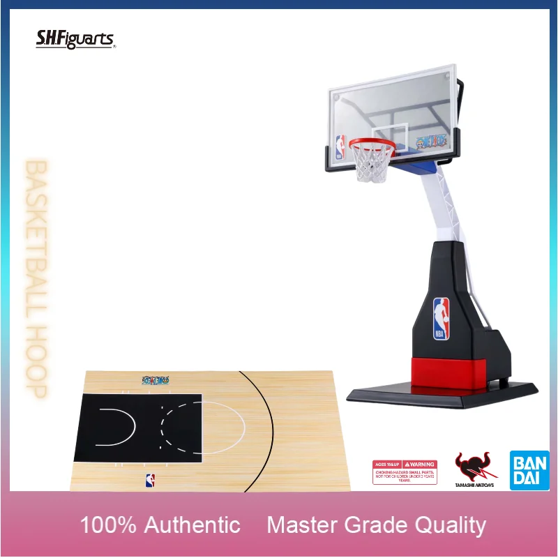 Pre-order Genuine Bandai S.H.Figuarts One Piece NBA Collaboration Basketball Hoop Set Accessories Collectible Figure Model