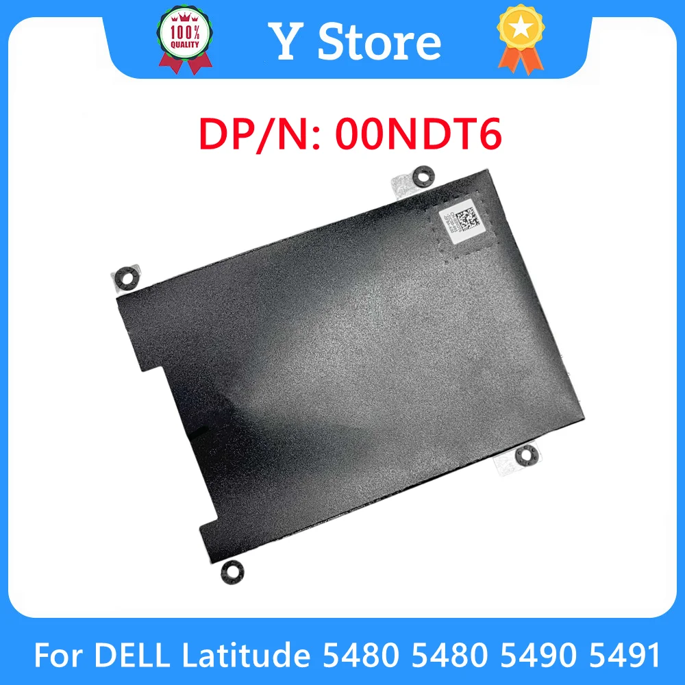 

Y Store 2.5'' SATA HDD Caddy for Latitud 5480 5480 5490 5491 00NDT6 0NDT6 Notebook Hard Disk Drive Bracket Tray Frame Case