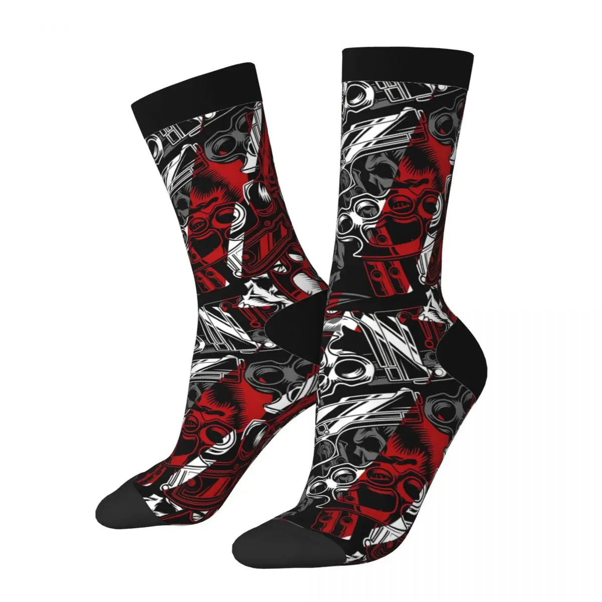 Happy Funny Men's Socks Casual Call Of Dutys Abstract Sock Polyester Game Graphic Women's Socks Spring Summer Autumn Winter