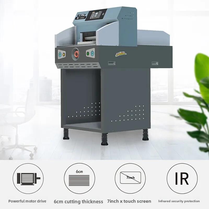 Fully Automatic Trimmer Electric Document File Book Paper A3 Format Hydraulic Cutter