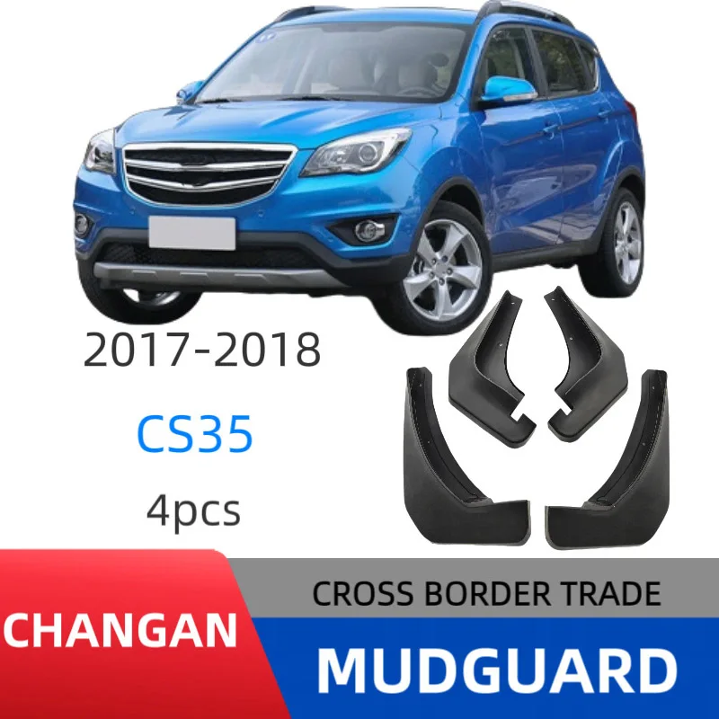 

Mudguards For Chang'an CS35 2017-2018 Mud Flaps Mudflap Front Rear Fender Anti-splash Mudguards Guard Splash Car Accessories