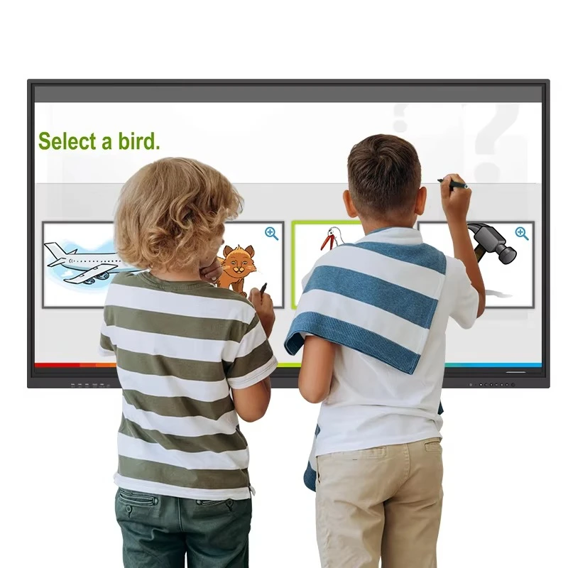 

55-65 Inch Interactive Smart Board Touch Screen Flat Panel Display for Schools and Education