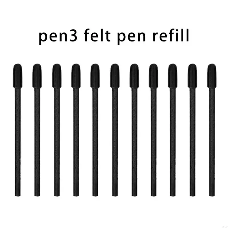 

4x7e Well Nibs Set 10pcs Ergonomic Clip для для Pen 3 Ptk470 PTK670 PTK870 Графические таблетки цифровые создание