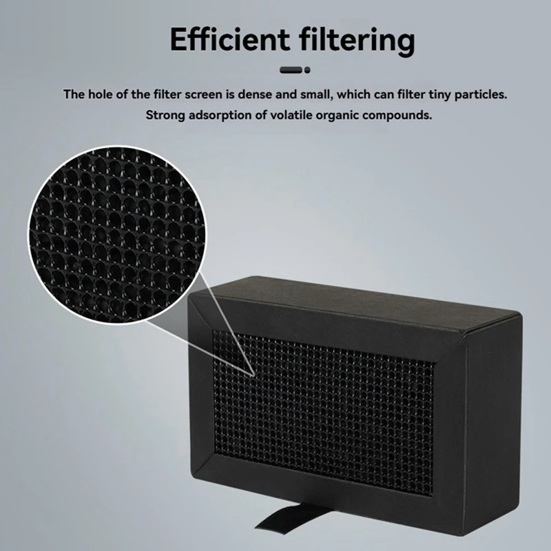 Filtre à charbon actif remplaçable pour imprimante 3D Bambu Lab, filtre supporter ficateur d'air, bronchX/s, P1P, P1S, 2 pièces