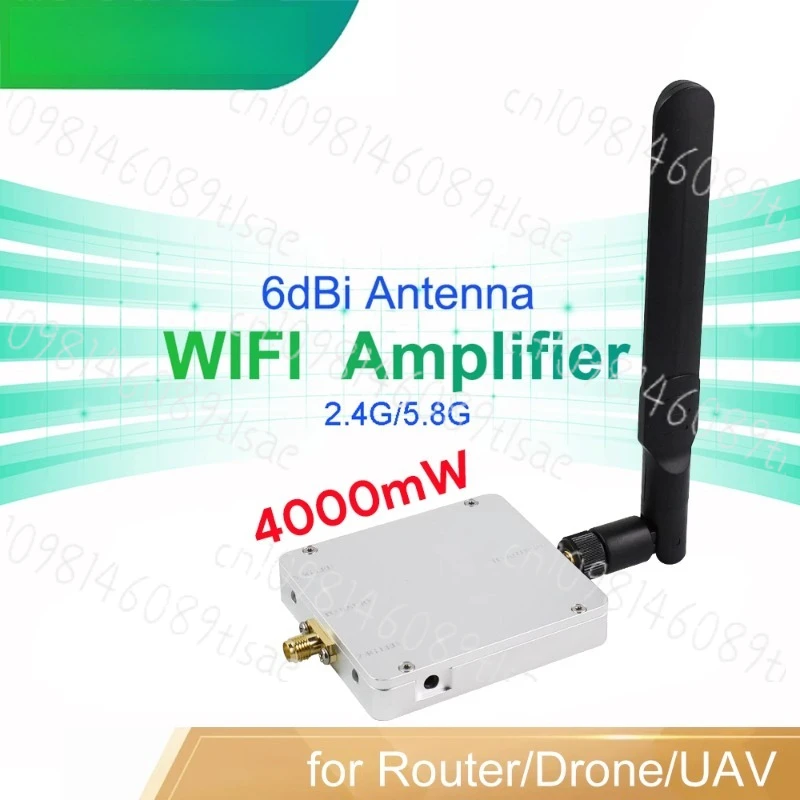 

2.4G+5.8G Dual Frequency Bidirectional Signal Amplifier SMA Head WIFI WLAN Signal Amplifier for Drones