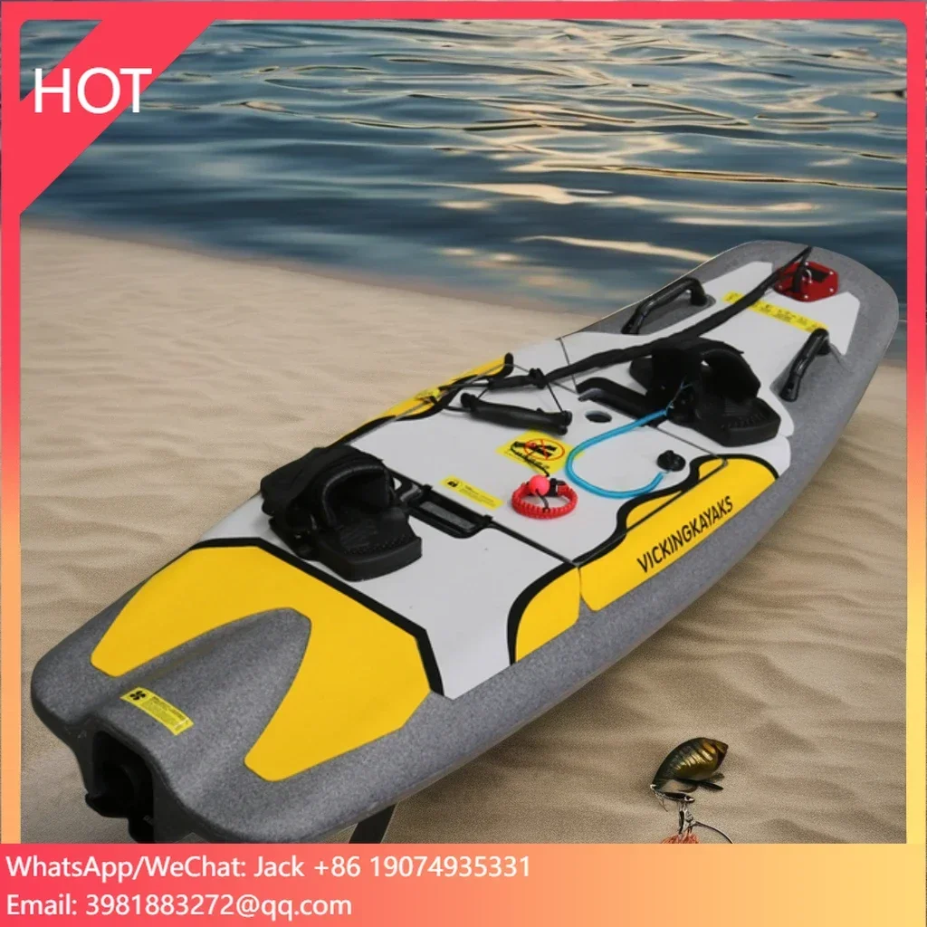 Electric Surfboard with  Customized Logo Hydrofoil 72V 55km/h Power Jet Board Motor Control for Ocean Water Sports