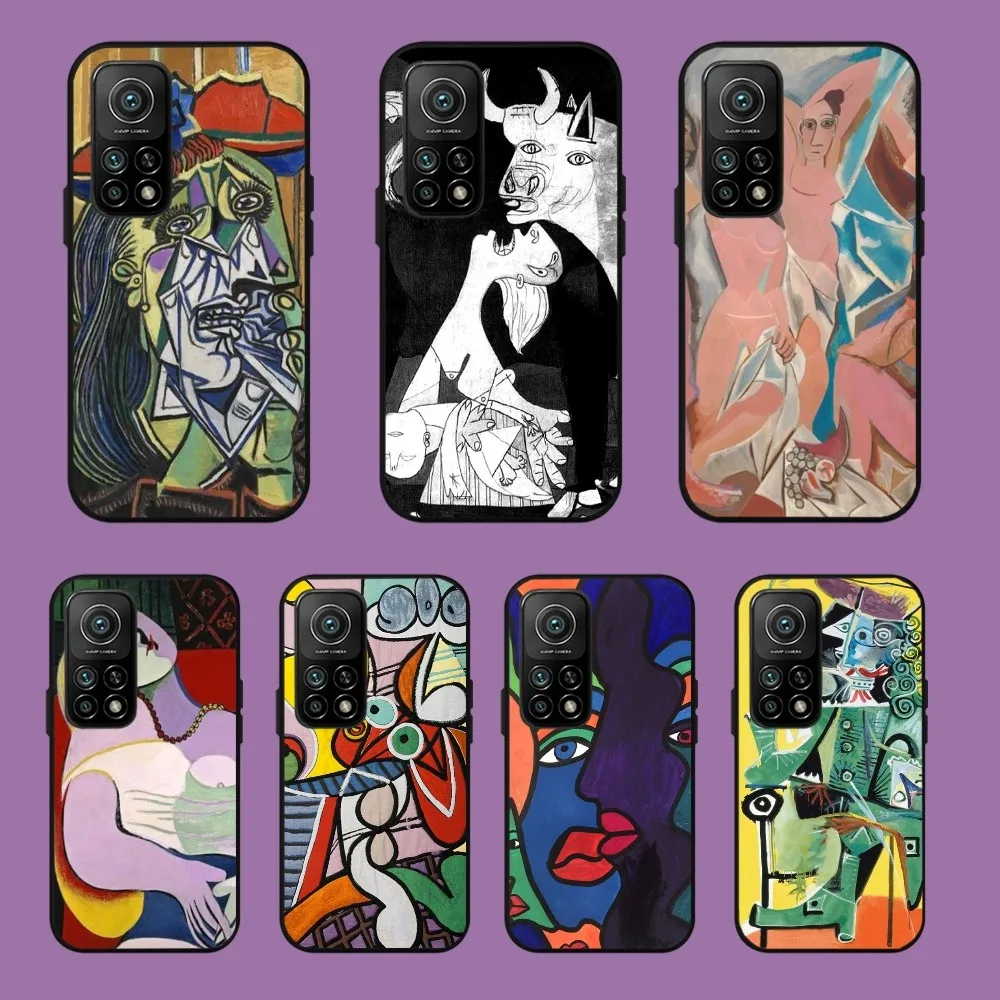 Picasso Abstract Art Painting Phone Case For Samsung Galaxy S22 S23 Ultra S20 S20 Lite Note 20