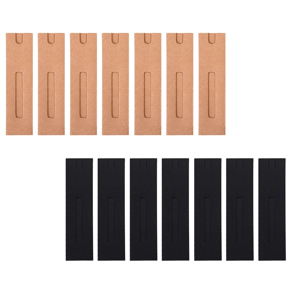 

40 Pcs Pencil Bag Single Paper Holder Storage Pouch Case Sleeves Office
