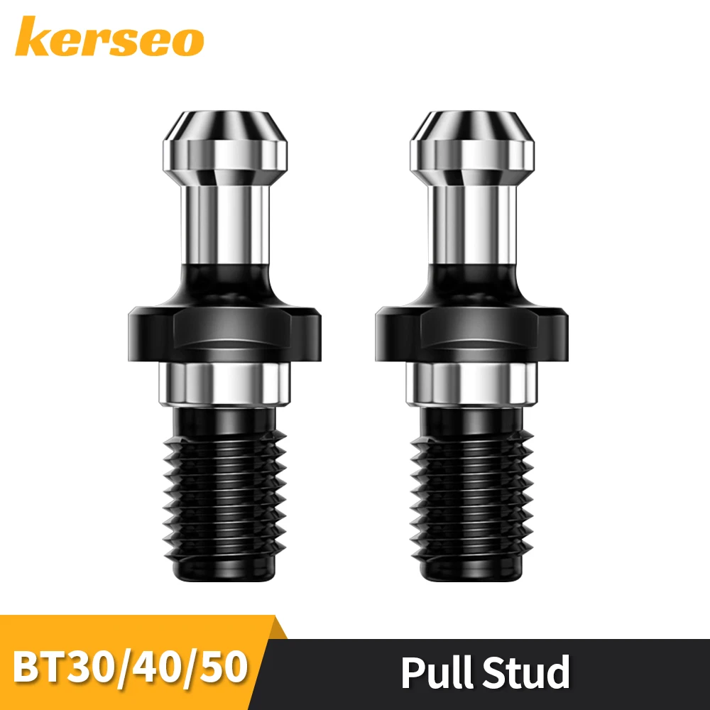 High Precision Pull Stud BT30 BT40 BT50 CNC Milling Tool Holder Retention Knob 45° 60° 90° Pulling Nails for BT40 1pcs