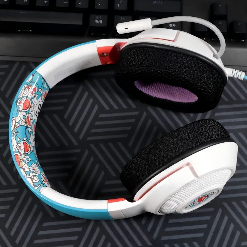 

Breathable mesh fabric style Memory Foam Cushions EarPads for Razer kraken Standard Edition X V3X headset