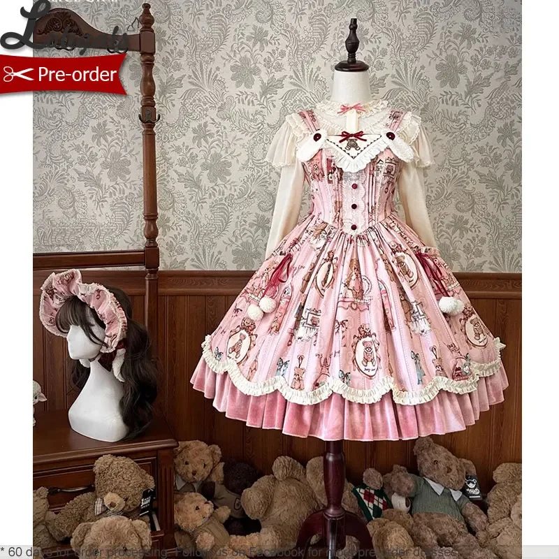 Bear & Doll ~ Sweet Lolita JSK Dress by Alice Girl ~ Pre-order