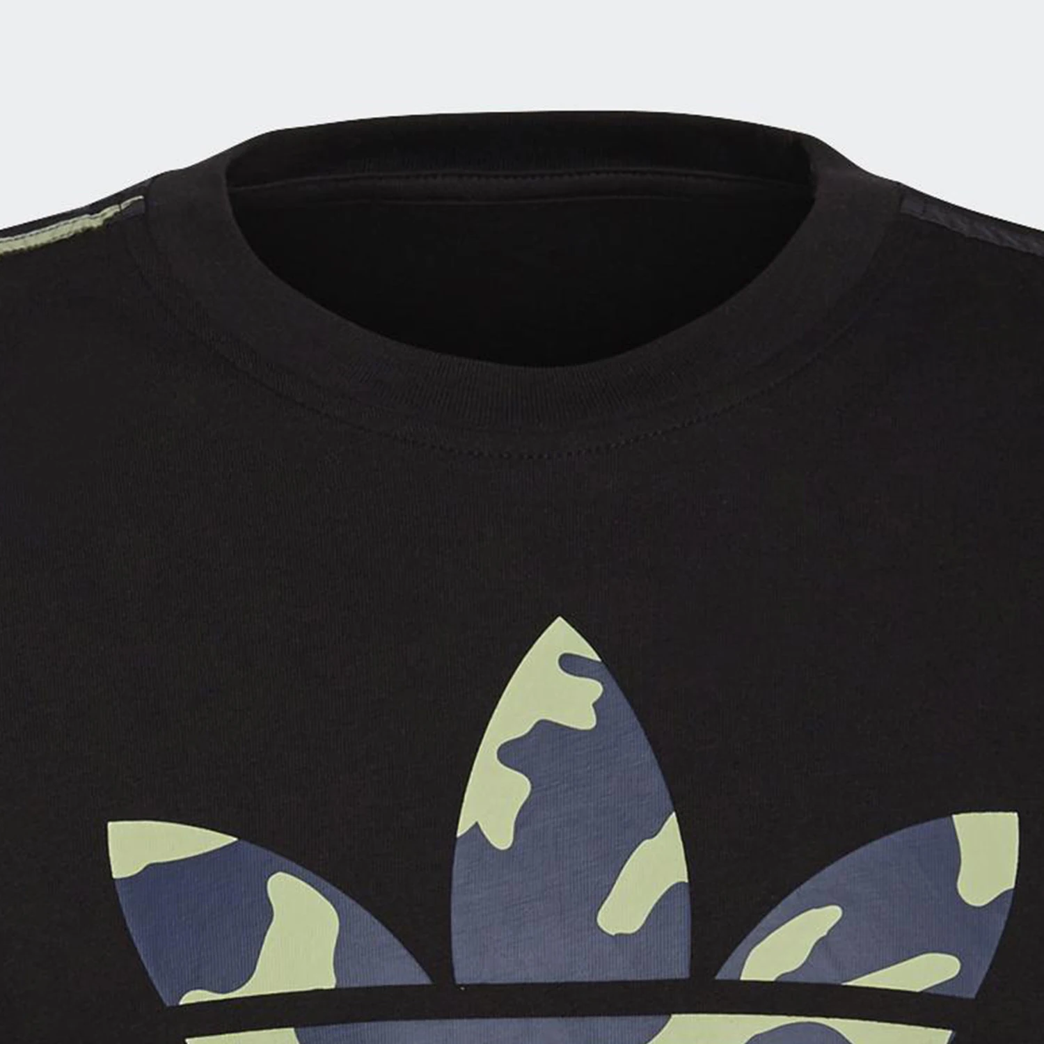 Adidas genuine clover men's printed breathable round neck short sleeved T-shirt HF4888