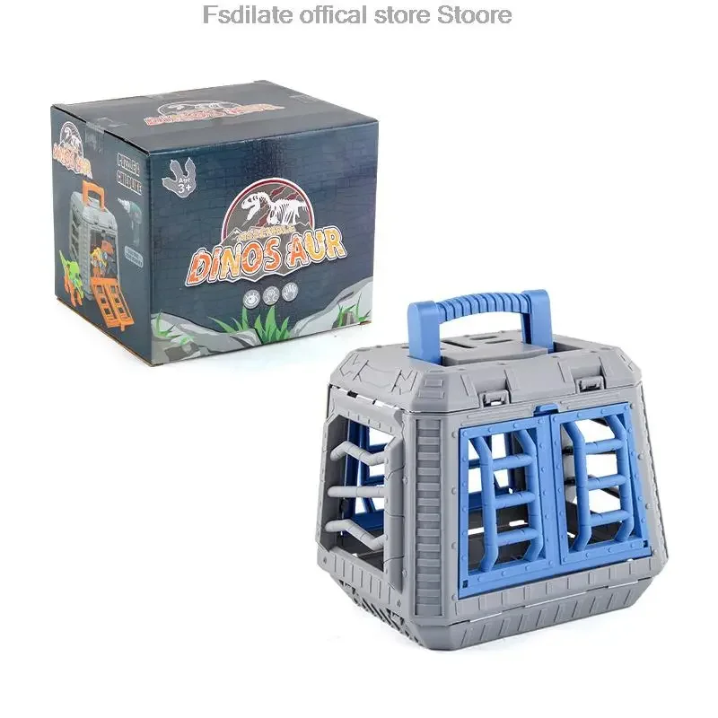 Montagem de tiranossauro rex diy montado dinossauro bloco de construção brinquedos blocos de construção com mini broca elétrica presente para crianças