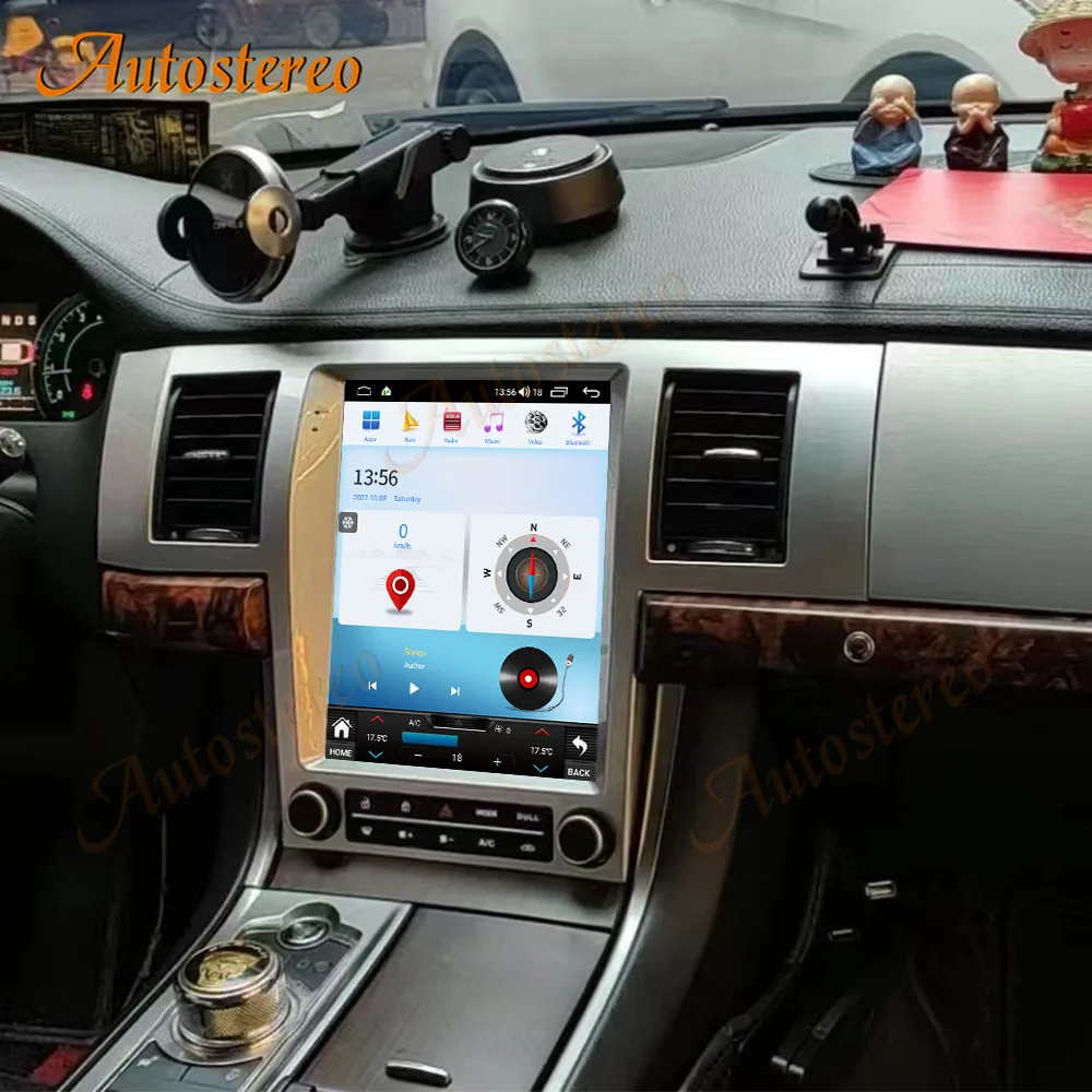 วิทยุติดรถยนต์12.1นิ้วสำหรับ JXF 2004-2015แอนดรอยด์13 CarPlay จีพีเอสนำทางเครื่องเล่นมัลติมีเดีย headunit สเตอริโอคาร์เพลย์จากัวร์