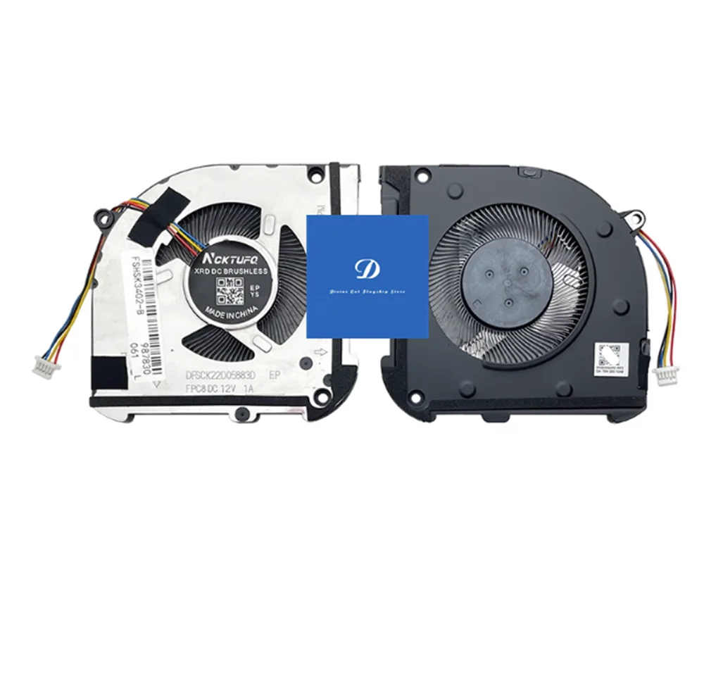 

FOR ASUS Unparalleled 15 14 VivoBook S14X S5402Z K3502 K3402 K3402Z K3502ZA M3402 M3502 Replacement Fan