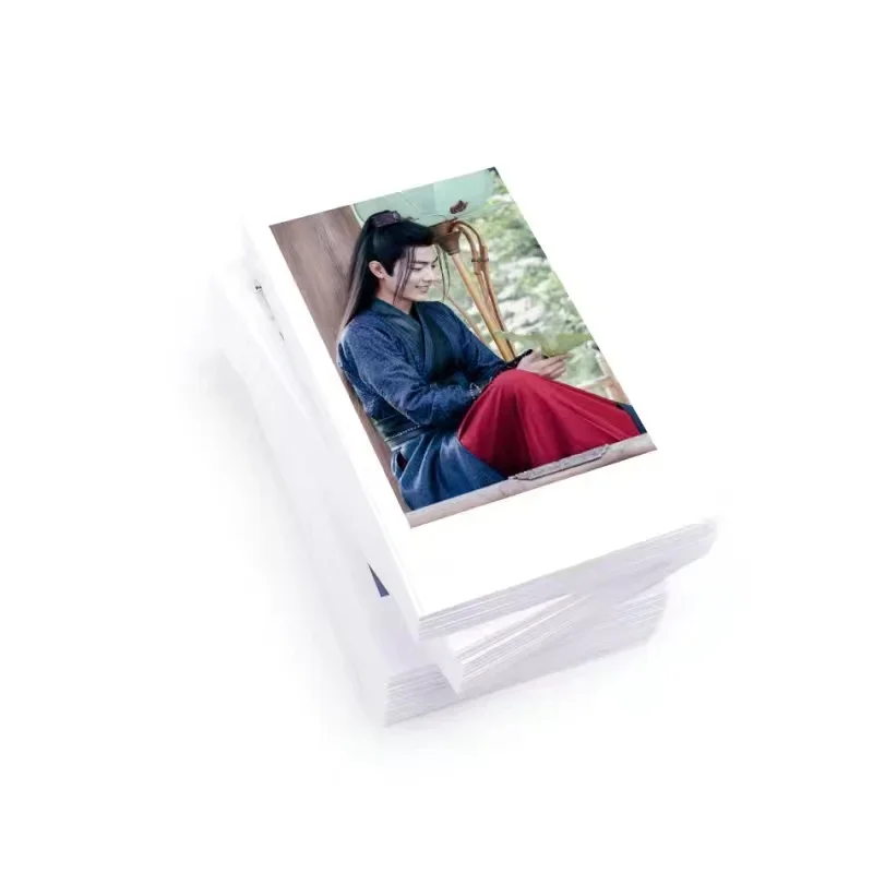 30/50PC No Repeat  Xiao Zhan Wang Yibo BJYX HD Poster Lomo Card Pai Li De The Untamed Drama Stills Photos 3 Inch Small Cards