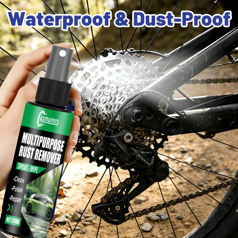 Chain Rust Remover and Polisher - Fast-acting Formula Removes Rust and Restores Metal Shine; Bicycle Care Product; Chain Mainten