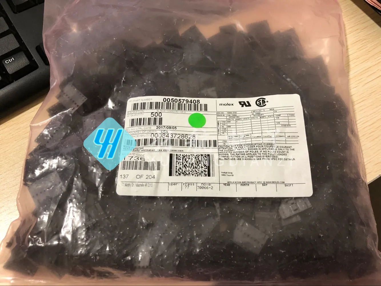 

30pcs original new Connector 50579408 5057-9408 50-57-9408