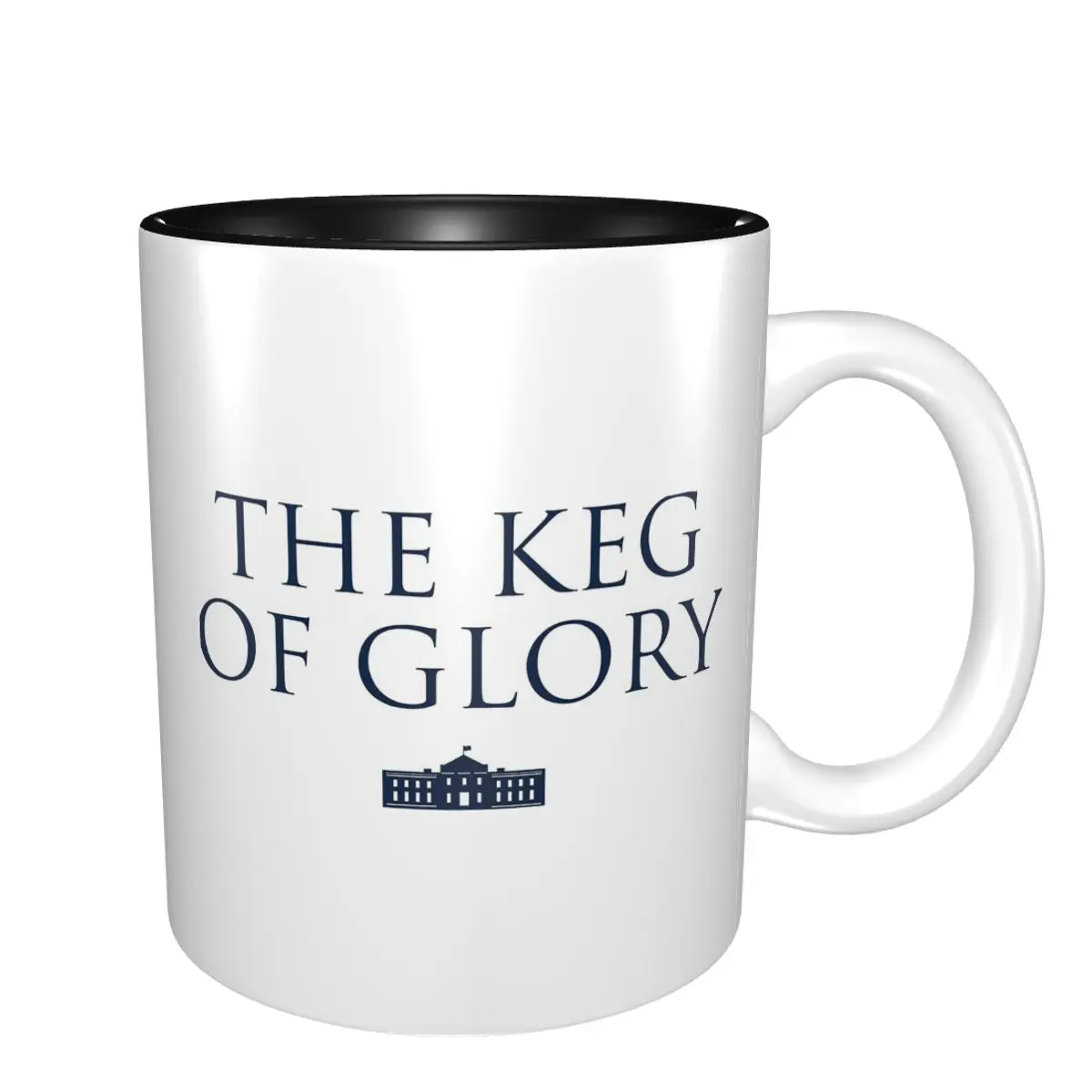 The Keg Of Glory Mug Funny Ceramic Coffee Cups Tea Mugs Milk Cup Drinkware Gifts for Woman Man