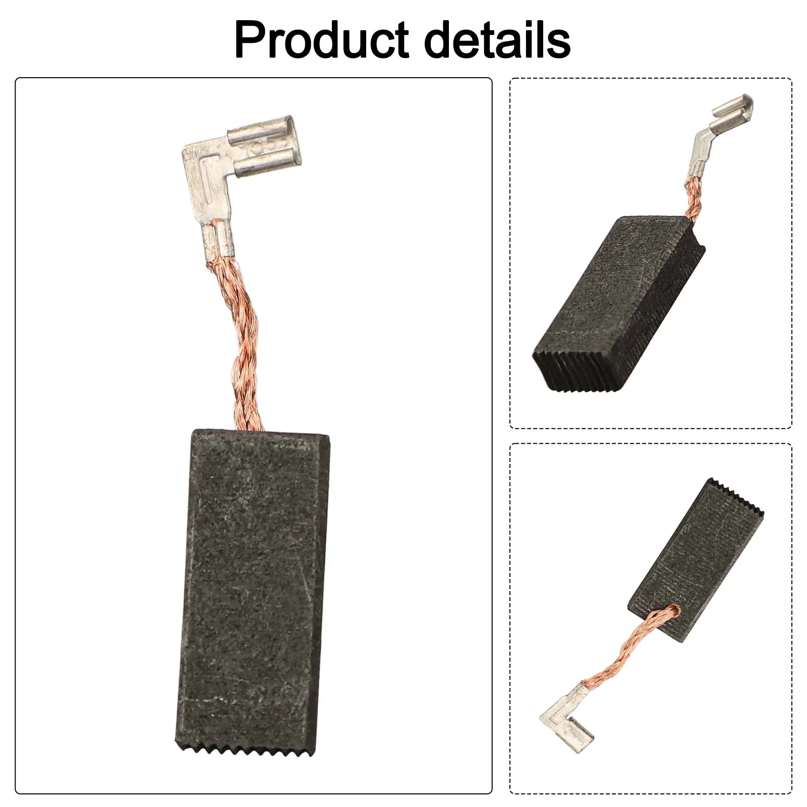 

Ремонтная работа Щетки CB350 6,5x11x25 мм Высокопроизводительные угольные щетки Сменные щетки Упаковка из 4 шт. Размер 6,5x11x25 мм