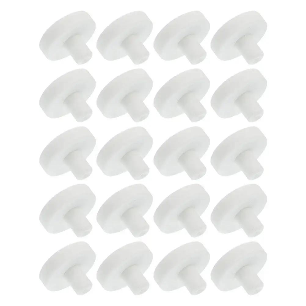 50Pcs Coral Frag Base Ceramic T Shaped Rack Stable Support for Fish Tank Coral Reproduction Aquarium Supplies Aquarium Supplies