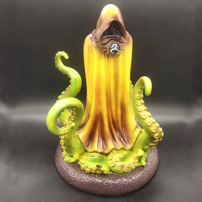 Cthulhu Myth King of Yellow Clothes Hastur Poster Lovecraft Horror Resin figure Statue Room Home Decor