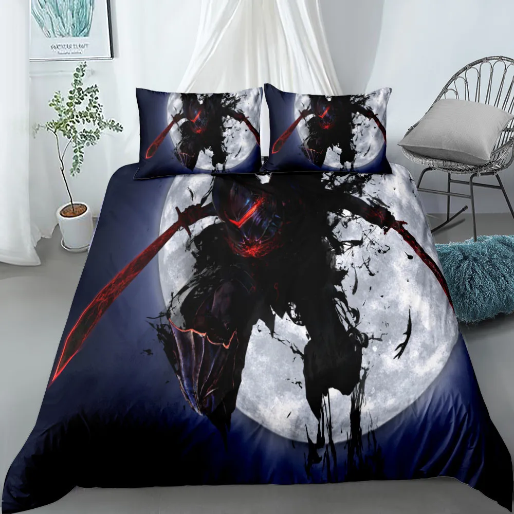 Zero Fairy Bedding Set King Queen Double Full Twin Single Size Duvet Cover Pillow Case fate Bed Linen Set Duvet Cover Bed Set