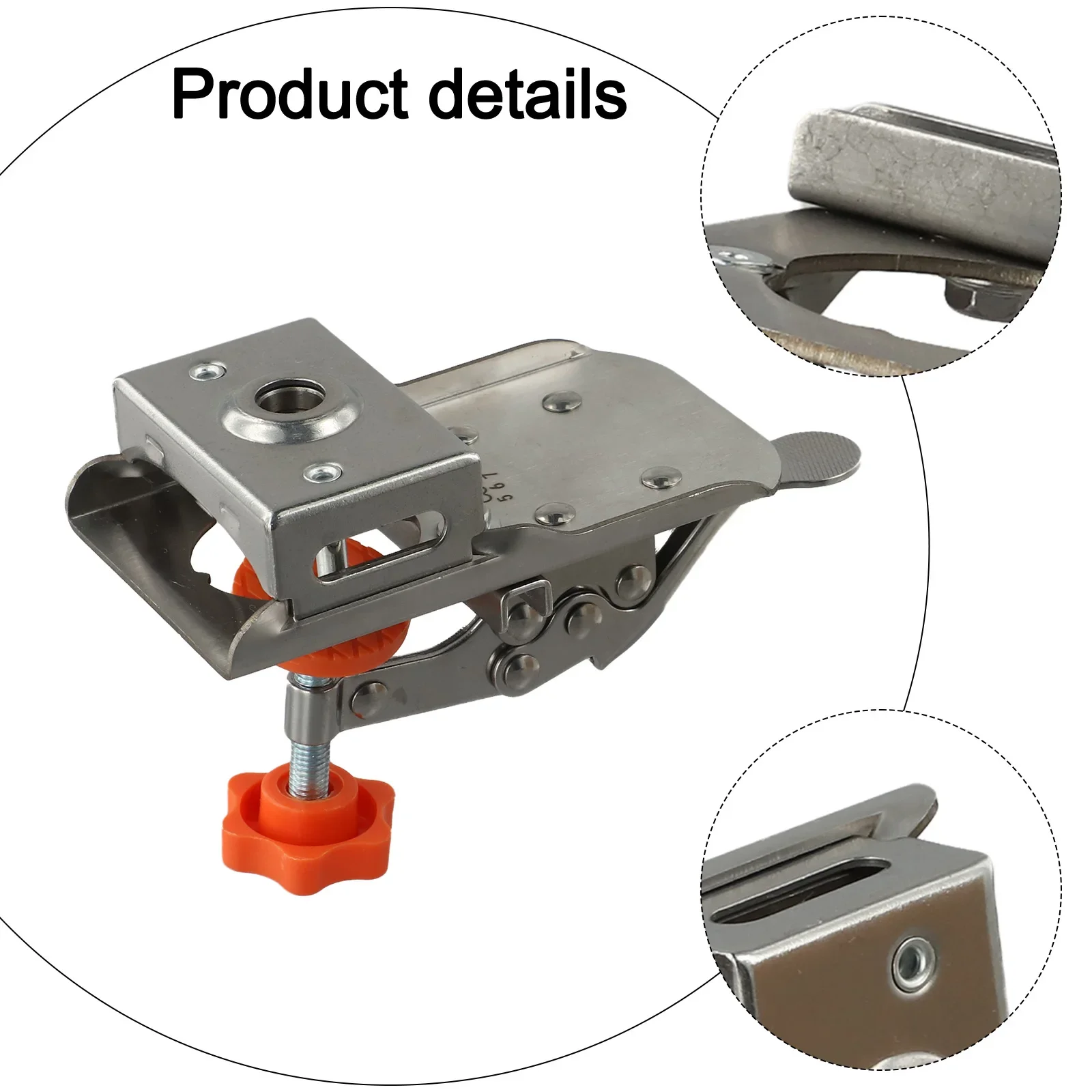 

125*70 мм шарнирный расточный шаблон, регулируемая толщина зажима, двусторонний гаечный ключ, аксессуар для сверла, установка шарнира «сделай сам»