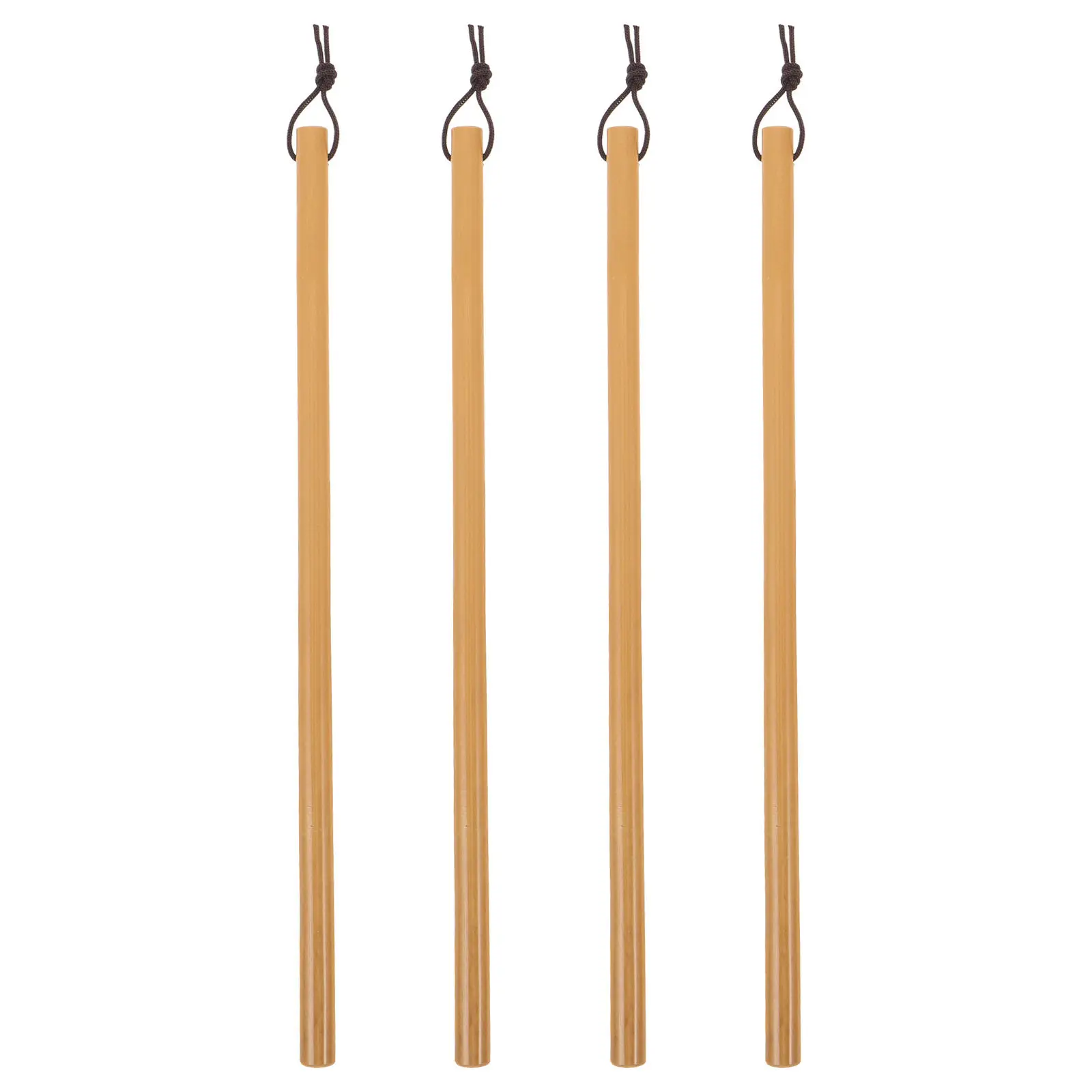 

4Pcs Bamboo Calligraphy Brush Handle for DIY Assembly Ink Drawing Writing Tools Chinese Japanese Painting Art Projects