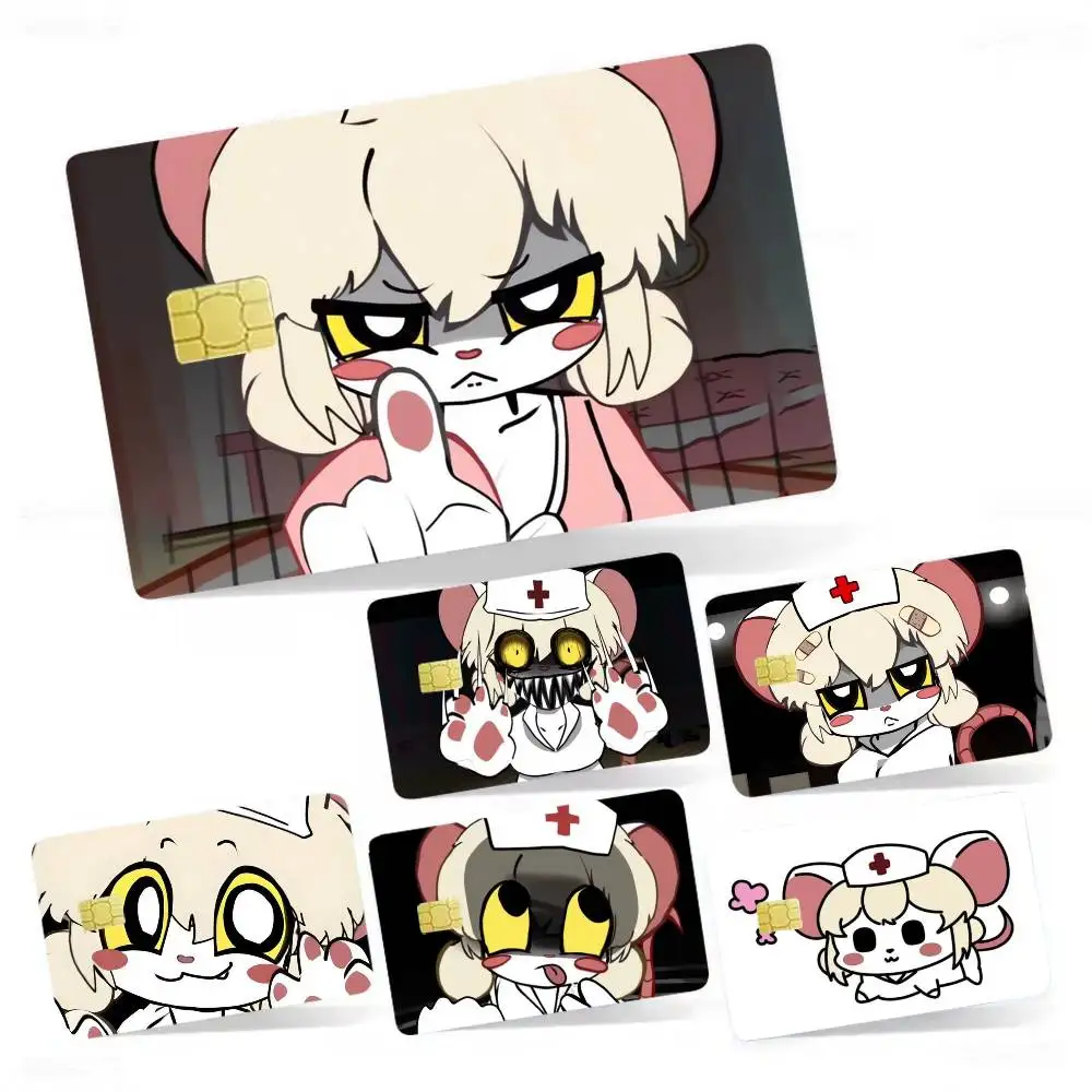 

Terrible Mouse Lorna 4pcs 1Set Film Skin for Debit Credit Bank Visa Card Decal Cover