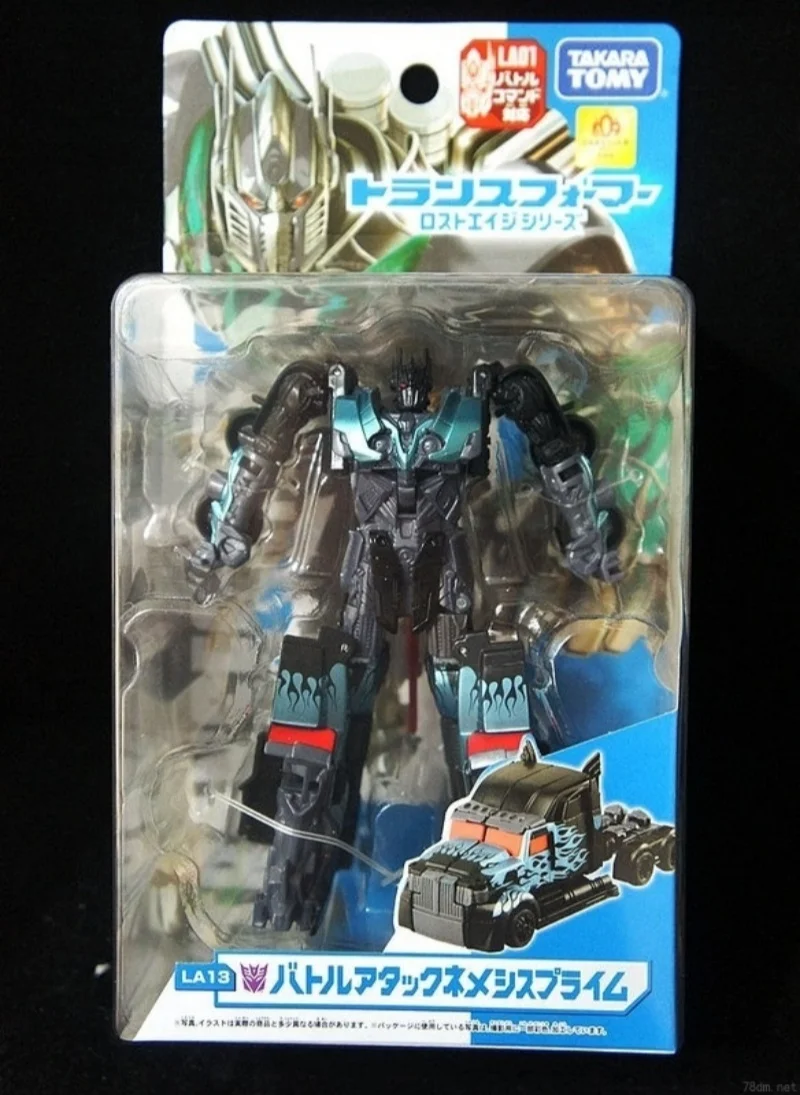 In Stock Takara Tomy Transformers Movie 4 LA13 Nemesis Prime Action Figures Robot Collectible Figures Model Kid Car Toys Gifts