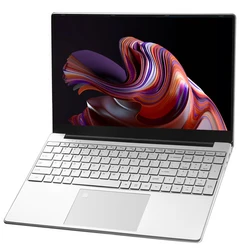 Ordinateur portable 15.6 pouces HD Intel Celeron J4125 12G DDR4 128 Go 256 Go SSD Windows 10 Ultrabook