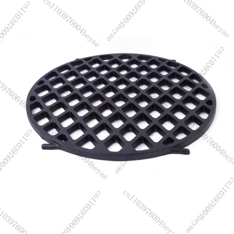 Cast Iron Grill Thickened Grill Uncoated Non-stick Commercial Charcoal BBQ Tools