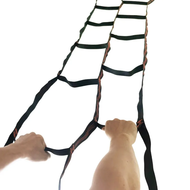 Versatile Double Rope Ladder, Portable Soft Climbing Ladder for Rescue Training, Sports, Playground & Outdoor Adventure