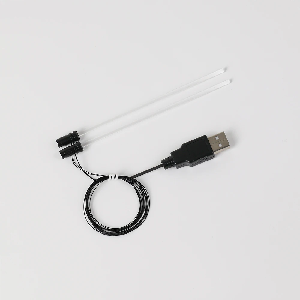 LED ضوء سابر طول 12 سنتيمتر 1 في 1/ 2 في 1usb للشخصيات العامة غريم الأبيض العاصفة فقط الإضاءة #6