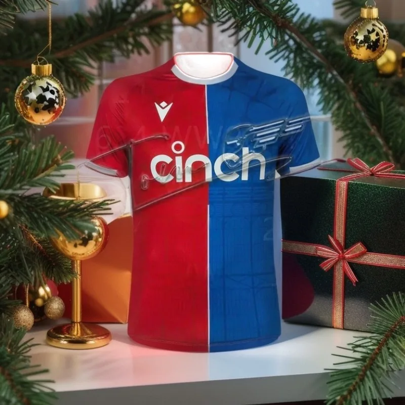 24-25 3D printed new hot selling Crystal Palace jerseys 3D printed men's and women's T-shirts sports and casual short sleeves