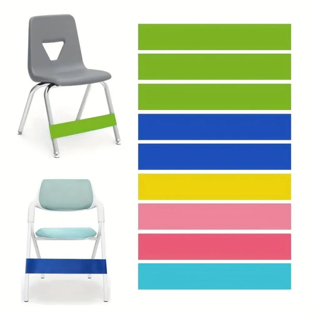 Portable Elastic Chair Stretchy Colorful Stress Relief Tension Band Improve Concentration Elastic Chair Strips Fitness Yoga