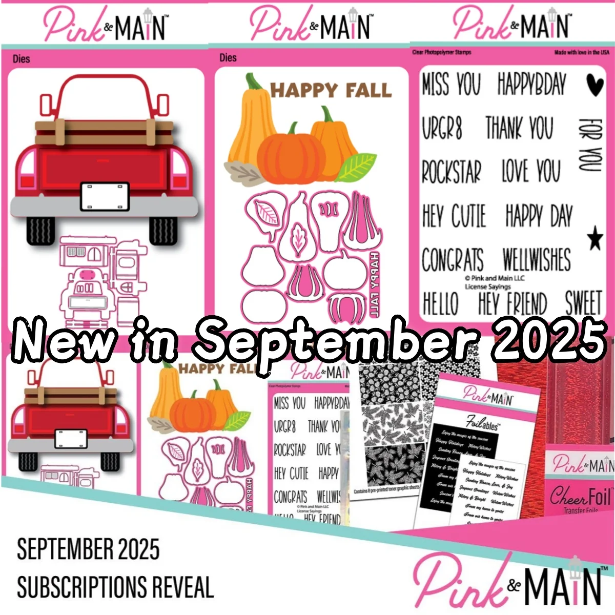 

2025 New Pop Up Truck Metal Cutting Dies Clear Stamps for DIY Making Card Scrapbook Embossed Album Craft Template Decoration